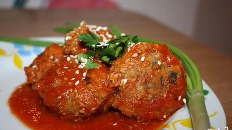 Рецепт тефтели с овощами в мультиварке