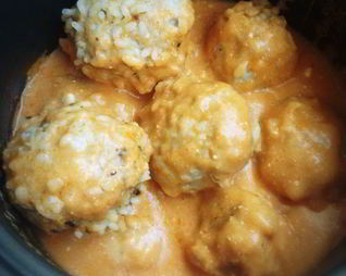 Тефтели с рисом в мультиварке