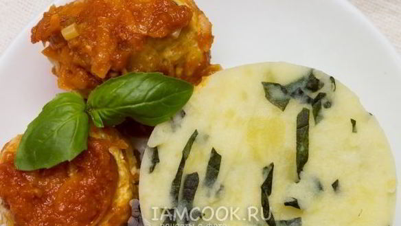 Рецепт Тефтели с рисом в томатном соусе