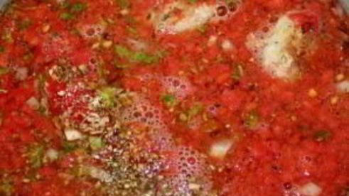 тефтели с рисом жареные