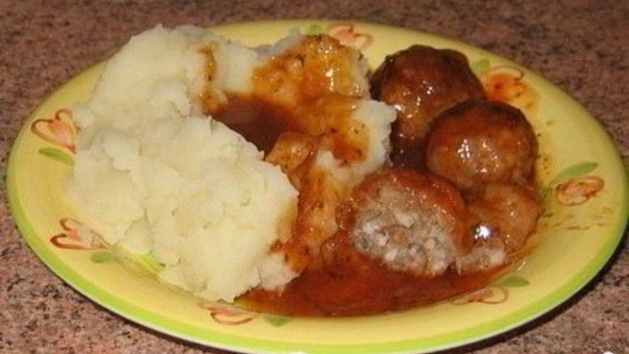 Рецепт тефтели с сырым рисом