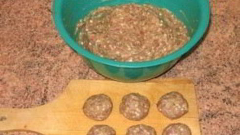 тефтели с сырым рисом