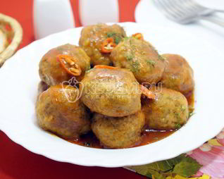 Тефтели с тыквой