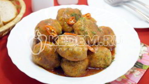 тефтели с тыквой