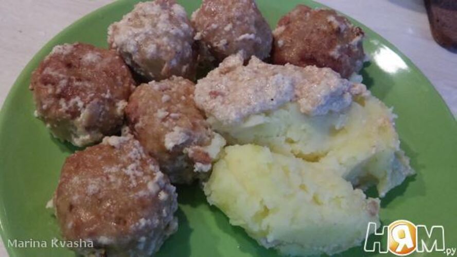 Рецепт тефтели в сливочном соусе