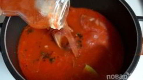 тефтельки из говяжьего фарша с сыром в томатном соусе