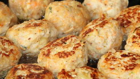 тефтельки с мятой и баклажаном