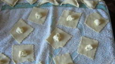 домашние вареники с творогом