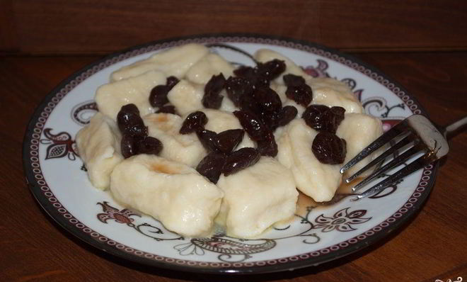 Ленивые вареники для детей