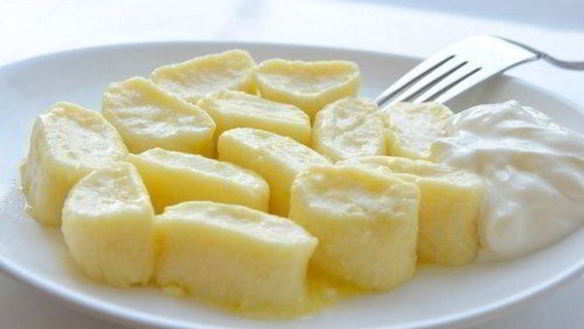 Рецепт Ленивые вареники из творога к завтраку