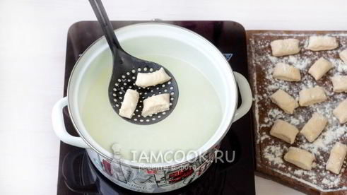 ленивые вареники с бананом