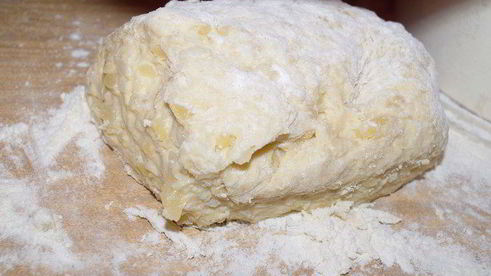 ленивые вареники с картошкой