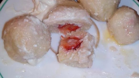 Рецепт Ленивые вареники с сюпризом