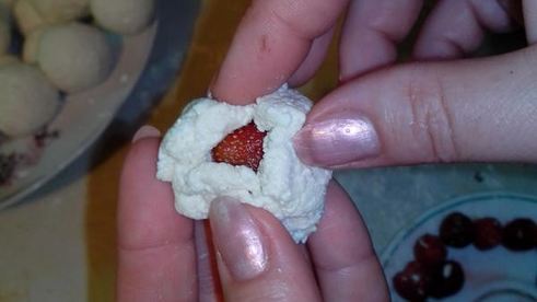 ленивые вареники с сюпризом