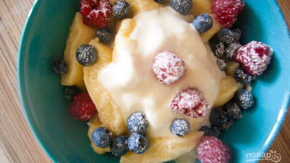 Рецепт Нежные ленивые вареники к завтраку