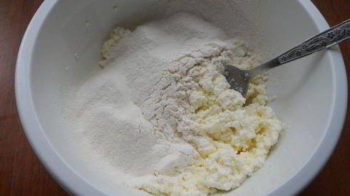 творожное тесто для вареников на пару