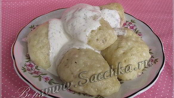 Рецепт Творожные вареники на пару