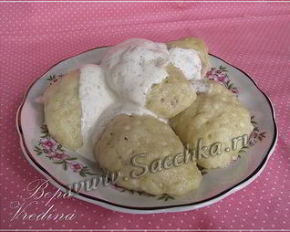 Творожные вареники на пару