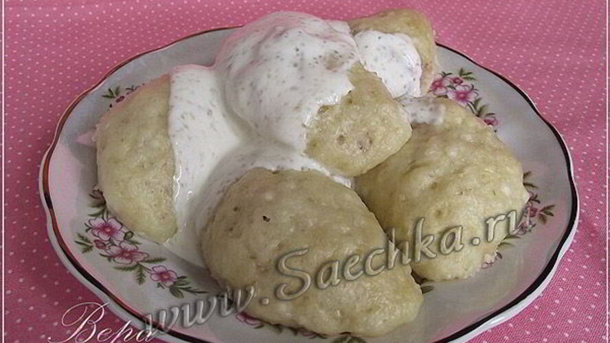 Рецепт творожные вареники на пару