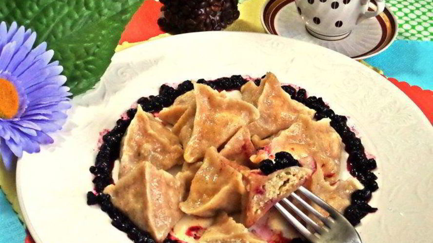 Рецепт вареники из полезного теста