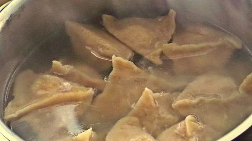 вареники из полезного теста