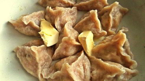 вареники из полезного теста