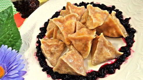 вареники из полезного теста