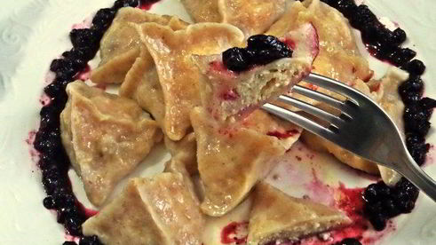 вареники из полезного теста