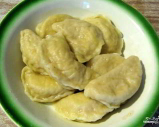 Вареники на кефире