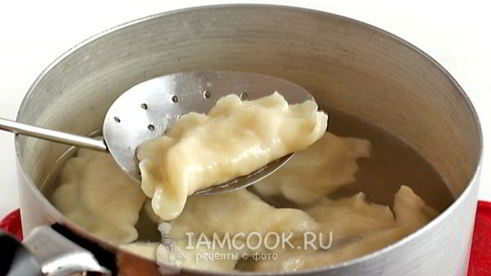 вареники на кислом молоке с картошкой и луком