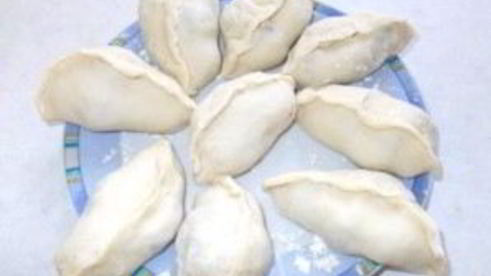 вареники на воде