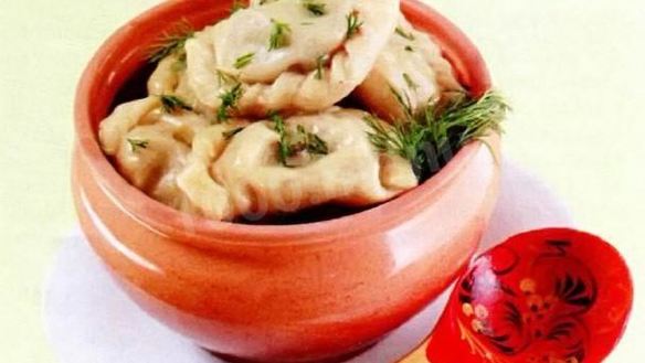 Рецепт Вареники с фасолью постные