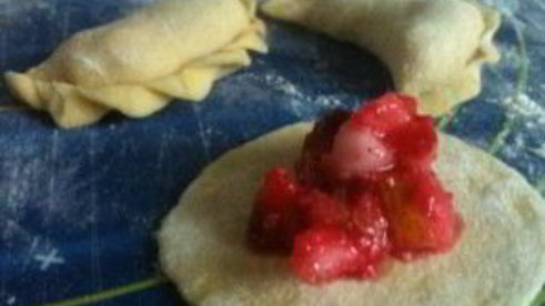 вареники с грушей