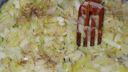 вареники с капустой и маслятами