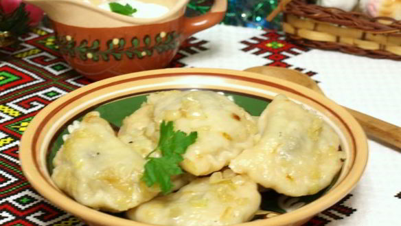 Рецепт Вареники с капустой