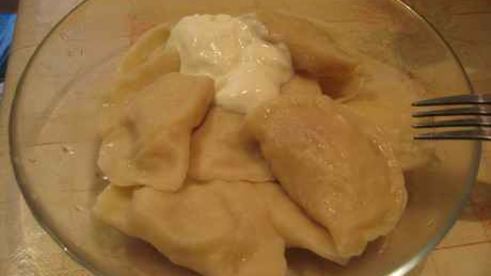 вареники с картофелем