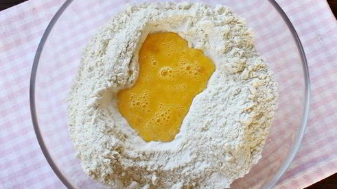 вареники с картошкой и лесными грибами