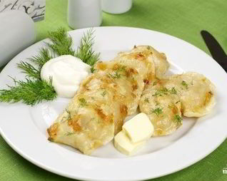 Вареники с кислой капустой