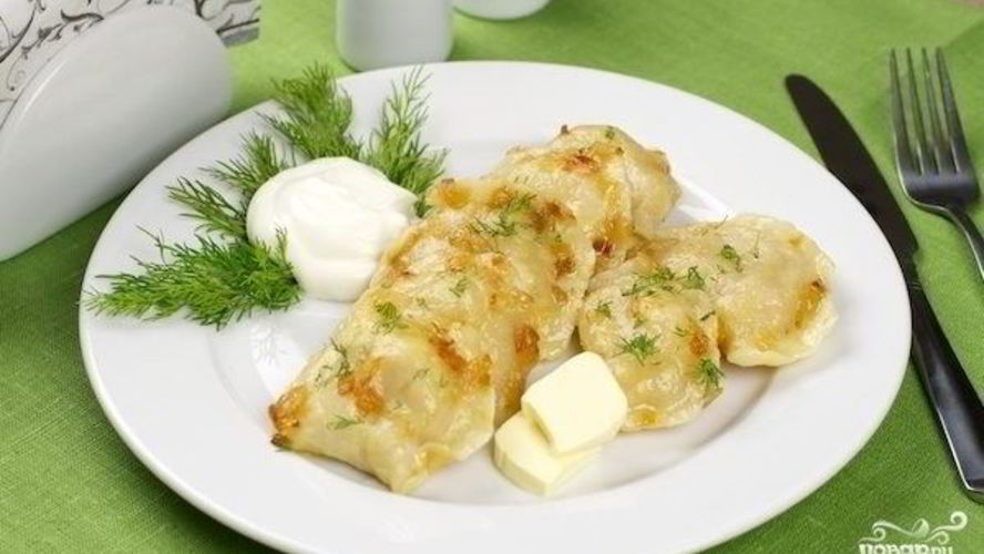 Рецепт вареники с кислой капустой