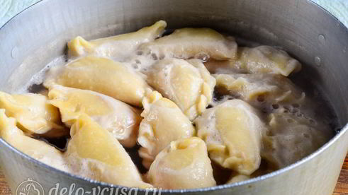 вареники с клубникой