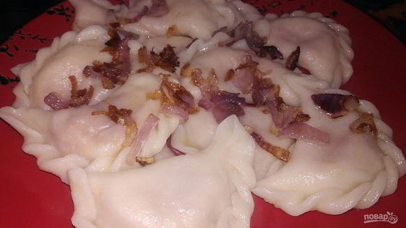 Рецепт Вареники с квашенной капустой