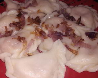 Вареники с квашенной капустой