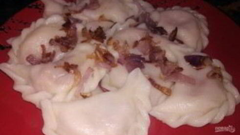 вареники с квашенной капустой