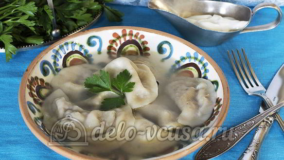 Рецепт Вареники с мясом