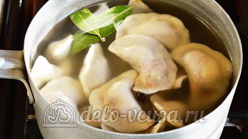 вареники с мясом