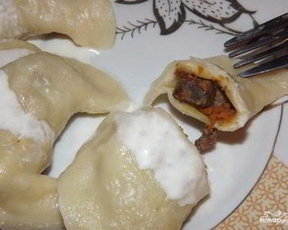 Вареники с печенью