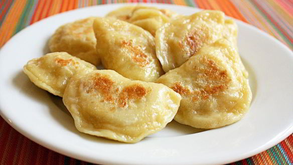 Рецепт Вареники с помидорами