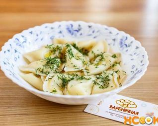 Вареники с соленым творогом