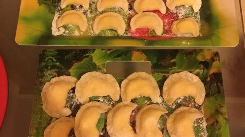 вареники с сулугуни