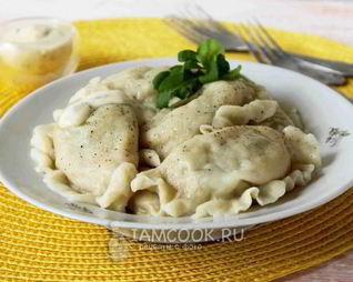 Вареники с сырой картошкой